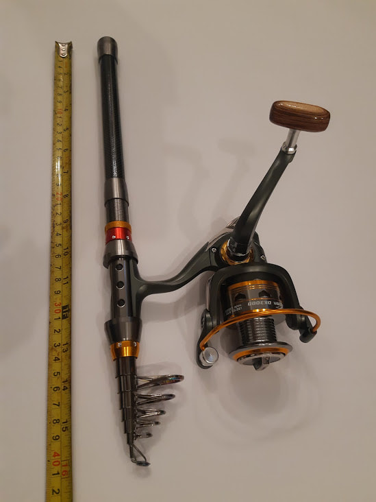 9) Vintage Fishing Rods, Two With Reels